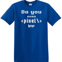 Pixel Coding - Social Media - Funny shirt - short sleeved T-shirt TSM12