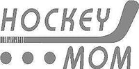 Hockey Mom STICKER, DECAL, 5YR VINYL, Hockey -14 colors