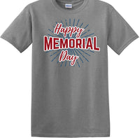 Memorial Day shirt burst We Will Always Remember 13 color choices -mds3
