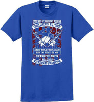 
              I Served My Country Veteran Grandpa, Veterans day Soldier USA Support T-Shirt
            
