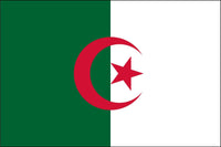 
              Algeria COUNTRY FLAG, STICKER, DECAL, 5YR VINYL, country Flag of Algeria
            
