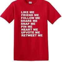 Social Media - So Many Ways to Share! - Fun shirt - T-shirt TSM04