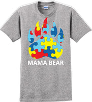 
              Autism Awareness Mama Bear T-Shirt - JC
            