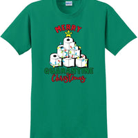 2020 Christmas Quarantine Toilet Paper Tree Xmas shirt-1