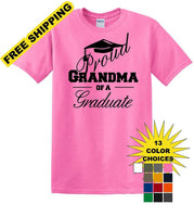 
              Graduation PROUD GRANDMA \ PARENT of a Graduate - shirt - short sleeved t-shirt
            