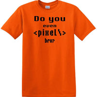 Pixel Coding - Social Media - Funny shirt - short sleeved T-shirt TSM12