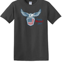 Memorial Day shirt eagle shield We Will Always Remember 13 color choices -mds7