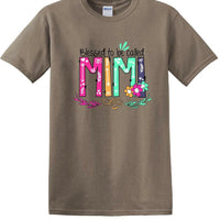 Blessed To Be Called MiMi Shirt For Mother's Day Grandmother Gift -mimis1