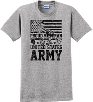
              PROUD VETERAN OF THE UNITED STATES ARMY, Veterans day Soldier USA Support TShirt
            