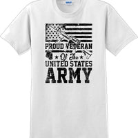 PROUD VETERAN OF THE UNITED STATES ARMY, Veterans day Soldier USA Support TShirt