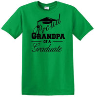 
              Graduation PROUD GRANDPA \ PARENT of a Graduate - shirt - short sleeved T-shirt
            