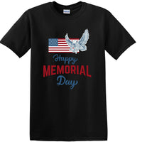 Memorial Day shirt Flag Eagle We Will Always Remember 13 color choices -mds2