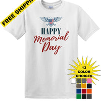 Memorial Day shirt  / Eagle We Will Always Remember 13 color choices -mds1