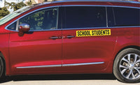 
              School Students Decal sticker Long Life for Bus, car, van, bike etc safety alert
            