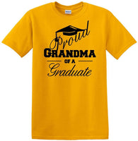 
              Graduation PROUD GRANDMA \ PARENT of a Graduate - shirt - short sleeved t-shirt
            