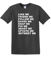 
              Social Media - So Many Ways to Share! - Fun shirt - T-shirt TSM04
            