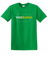 
              YINZBURGH Pittsburgh, PENNSYLVANIA short sleeved shirt  YBS1
            