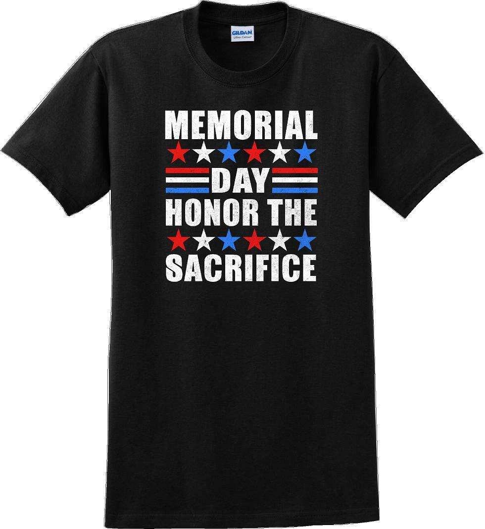 MEMORIAL DAY HONOR THE SACRIFICE , Veterans day Soldier USA Support T-Shirt