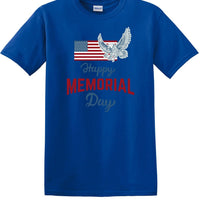 Memorial Day shirt Flag Eagle We Will Always Remember 13 color choices -mds2