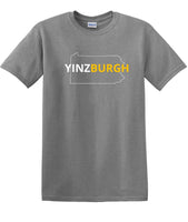 
              YINZBURGH Pittsburgh, PENNSYLVANIA short sleeved shirt  YBS1
            