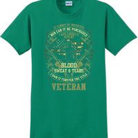 I OWN THE TITLE VETERAN FOREVER OD, Veterans day Soldier USA Support T-Shirt