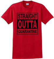 
              Straight Outta Quarantine 2020  funny T-Shirt sm-5xl
            