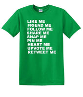 
              Social Media - So Many Ways to Share! - Fun shirt - T-shirt TSM04
            