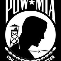 POW MIA Military Decal Sticker Graphic for Car Truck SUV Window 5yr