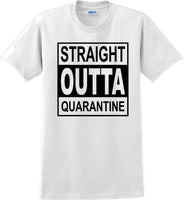 
              Straight Outta Quarantine 2020  funny T-Shirt sm-5xl
            