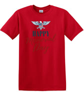 
              Memorial Day shirt  / Eagle We Will Always Remember 13 color choices -mds1
            