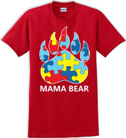 
              Autism Awareness Mama Bear T-Shirt - JC
            