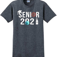 2021 Senior 2021 Graduate - T-Shirt Sizes Sm-5xl