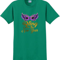 Bling in the New Year - New Years Shirt - 12 color choices