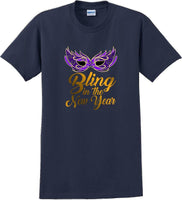 
              Bling in the New Year - New Years Shirt - 12 color choices
            