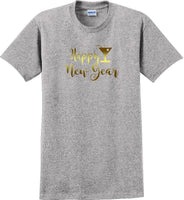 
              Happy New Year  T-Shirt - New Years Shirt - 12 color choices
            