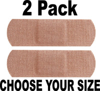 
              Cloth Band aid Bandage Dent Ding Scratch Cover Car Decal / Sticker TWO PACK
            