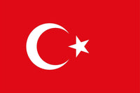 
              TURKISH COUNTRY FLAG, STICKER, DECAL, 5YR VINYL, COUNTRY FLAG OF TURKEY
            