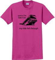 
              Pittsburgh Bus in Sinkhole, dahntahn n'at funny T-Shirt
            