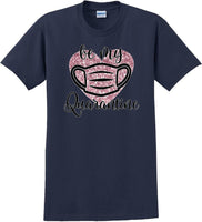 
              Be My Quarantine Heart PInk Glitter- Valentine's Day Shirts - V-Day shirts
            