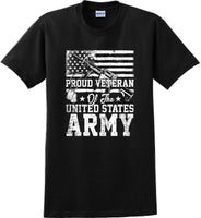 
              PROUD VETERAN OF THE UNITED STATES ARMY, Veterans day Soldier USA Support TShirt
            