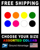 
              Color Key Labels Waterproof / Delete Plugs / Hole / Color coded decal sticker
            
