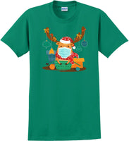 
              Christmas 2020 Quarantine Funny Cute Rudolph Reindeer Mask Premium 8 x-mas shirt
            