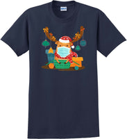 
              Christmas 2020 Quarantine Funny Cute Rudolph Reindeer Mask Premium 8 x-mas shirt
            