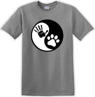 
              Yin Yang Work Dog - Dog- Novelty T-shirt
            