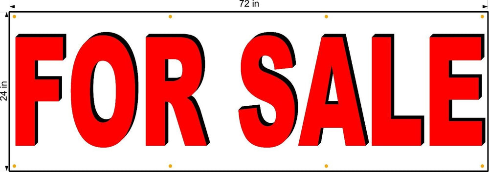 2' x 6' Store Banner - FOR SALE