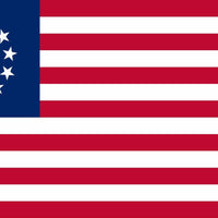 13 STARS 1776 AMERICAN COUNTRY FLAG, STICKER, DECAL, 5YR VINYL, STATE FLAG