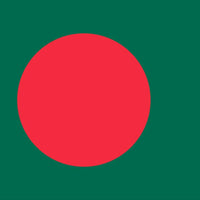 BANGLADESH COUNTRY FLAG, STICKER, DECAL, 5YR VINYL, COUNTRY FLAG