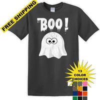 BOO !- Halloween - Novelty T-shirt