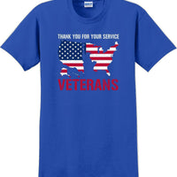 THANK YOU FOR YOUR SERVICE, Veterans day Soldier USA Support T-Shirt