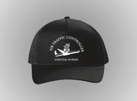 
              Air Traffic Controller Hat trucker snap back Black. support airport
            